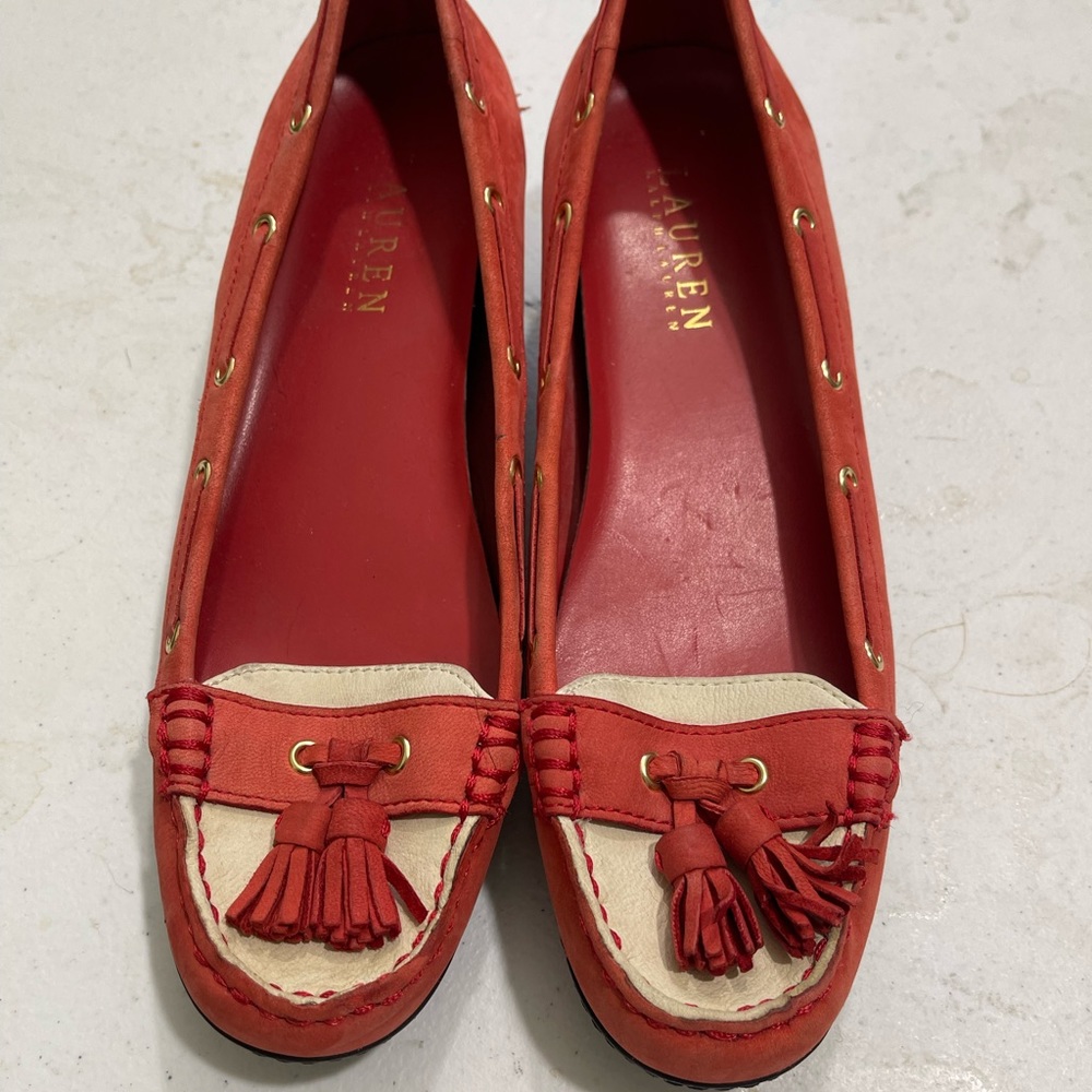 Size 7.5 Ralph Lauren loafers